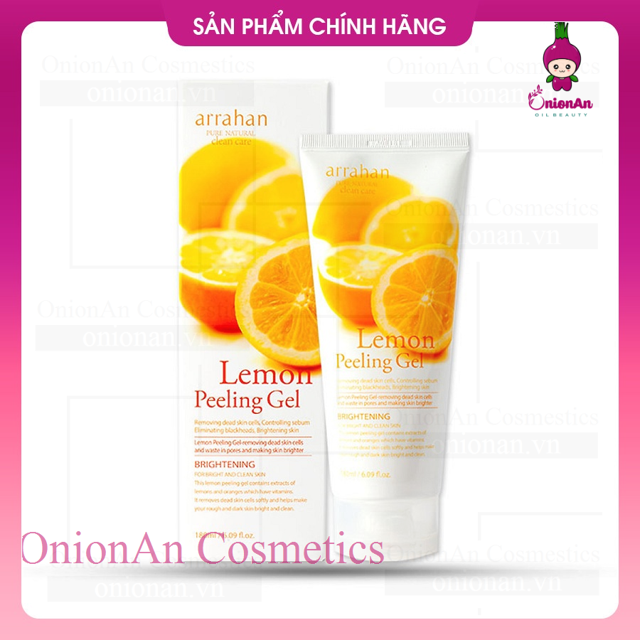 Gel Tẩy Da Chết Arrahan Lemon White Peeling Gel